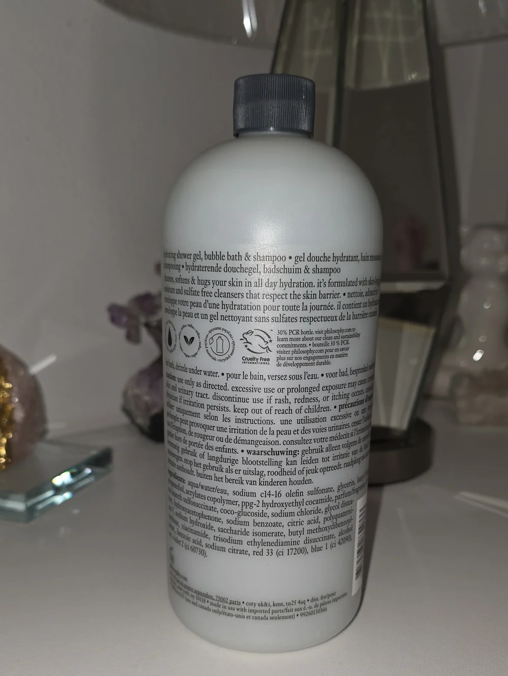 Philosophy Falling In Love Hydrating Shower Gel 32 oz JUMBO SZ